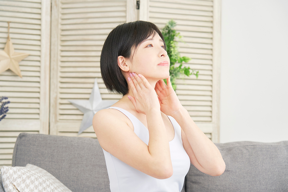 3-2. むくみと老廃物を流すリンパマッサージ