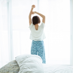 規則正しい生活で健康的な肌に