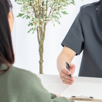 医師のカウンセリング