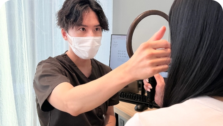 オーダーメイドの施術プラン